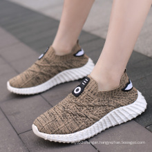 2021 new arrival  kid shoes eva out sole with fly knit upper light kids Sports Shoes big children shoe